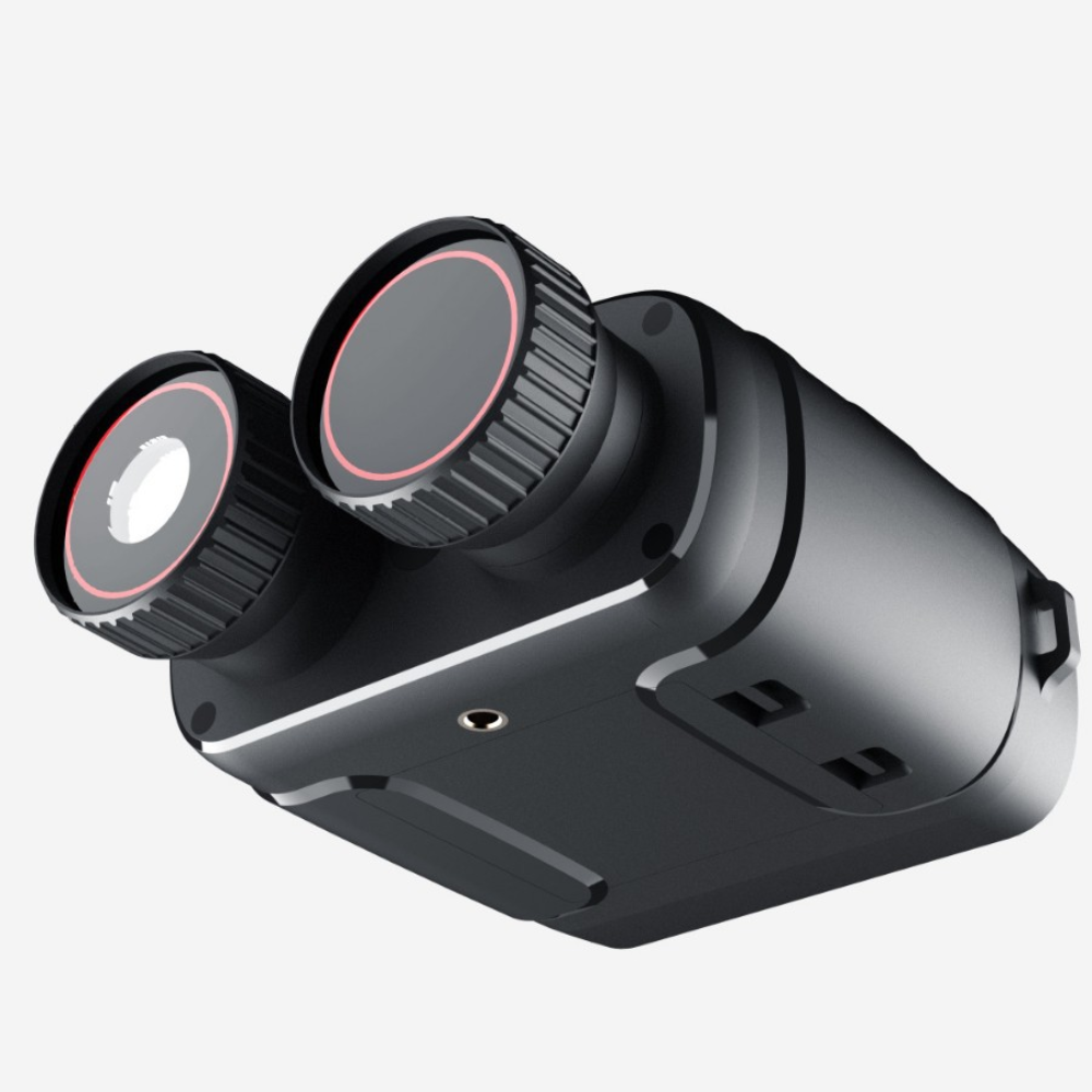Night Vision Binoculars with Infrared Illumination and Digital Zoom