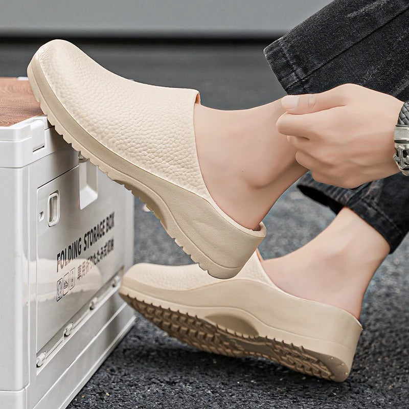 Non-slip chef work shoes for men