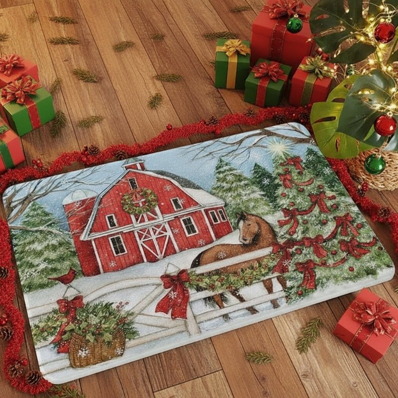 Non-Slip Christmas Doormat