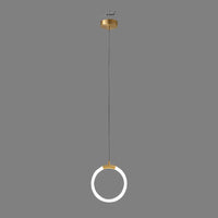 Modern Gold Ring Pendant Light for Chic Interiors