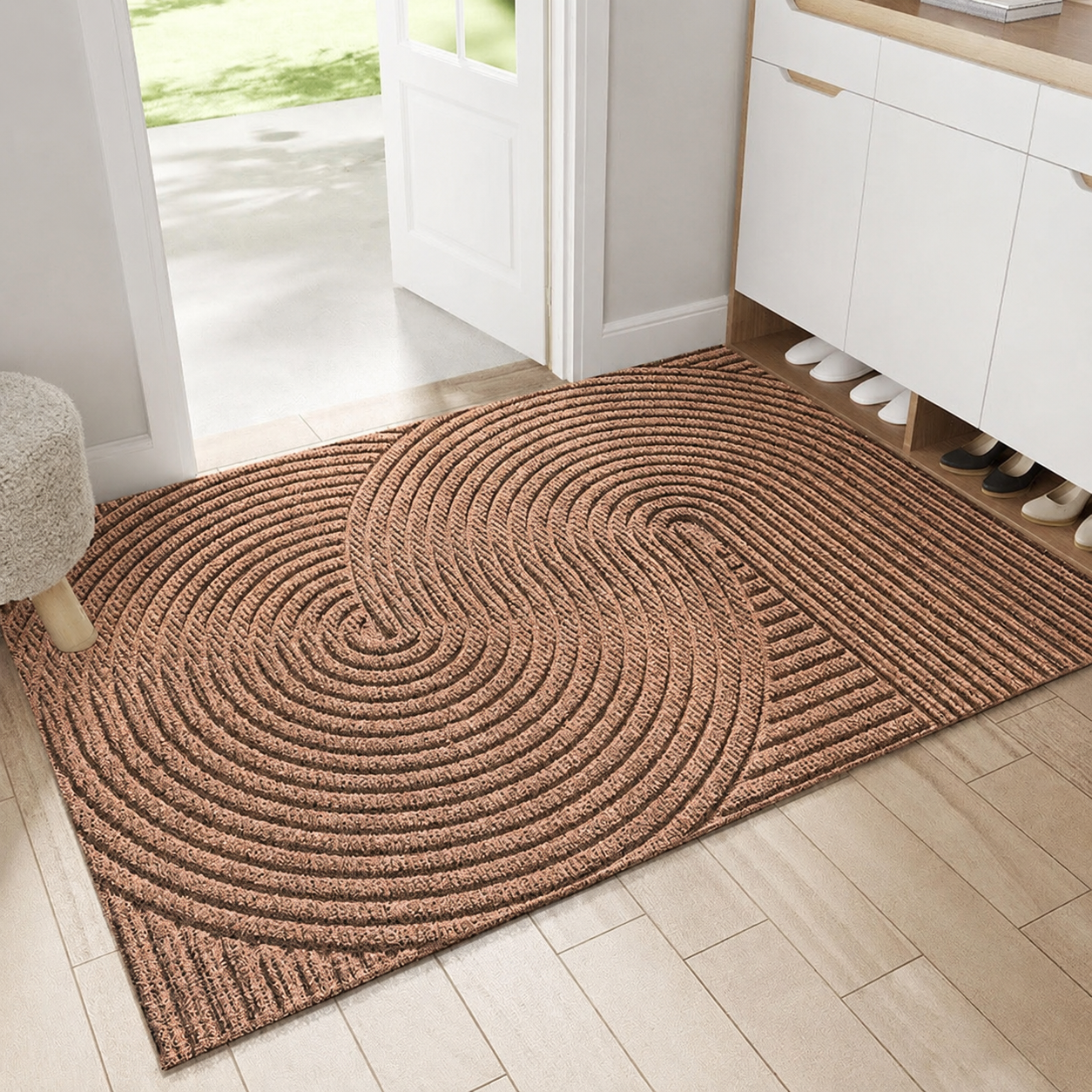 NORDICMAT – Non-slip Doormat with Sand Trap Design for Clean Entrances - Image 1