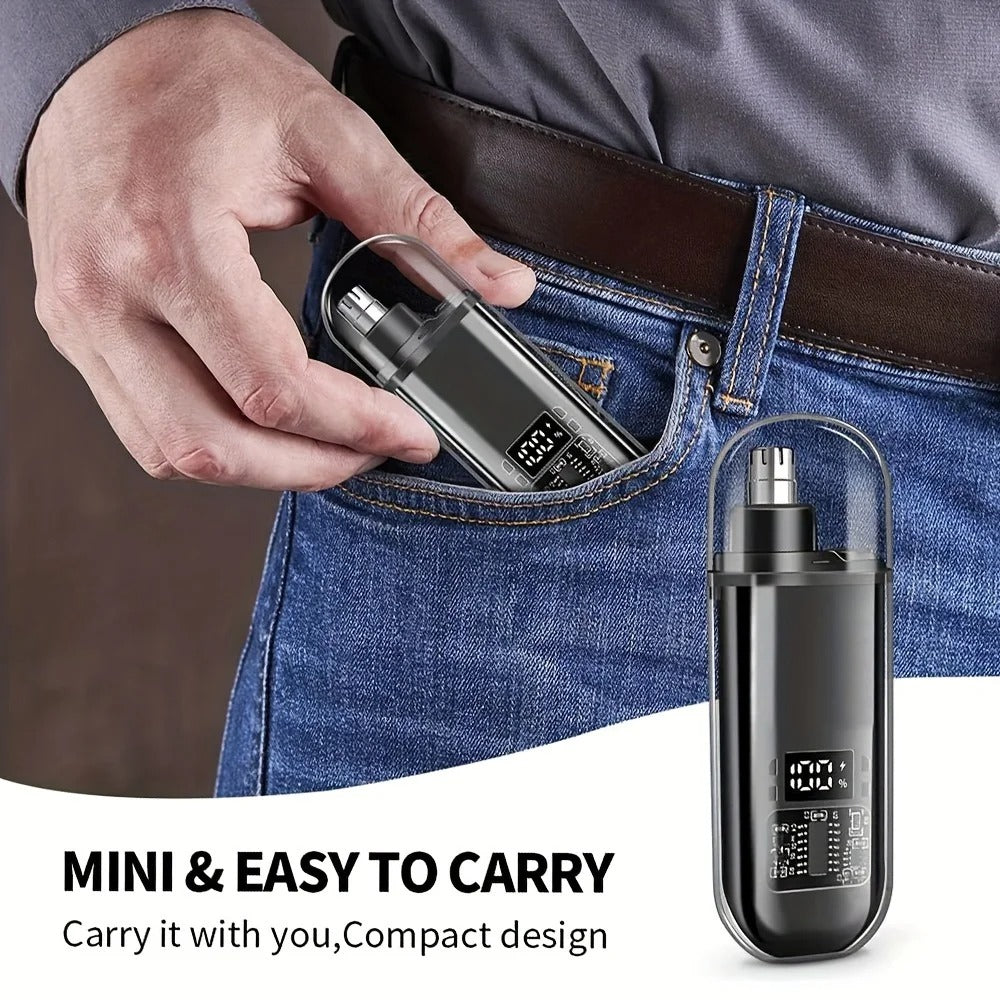 Nose Trimmer with USB-C Charging