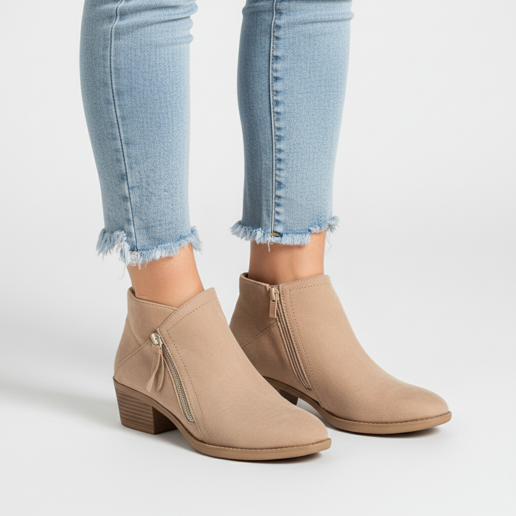 Orthopedic Leather Ankle Boots