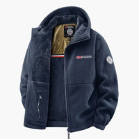 Outdoor Hooded Fleece Jacket - Scandinavian Style for Winter & Casual Wear