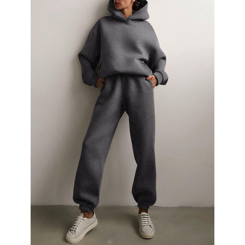Oversized High-Waisted Tracksuit