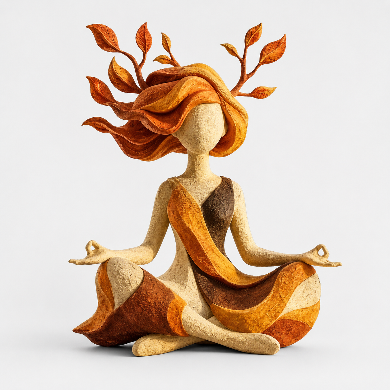 Painted Resin Figurine