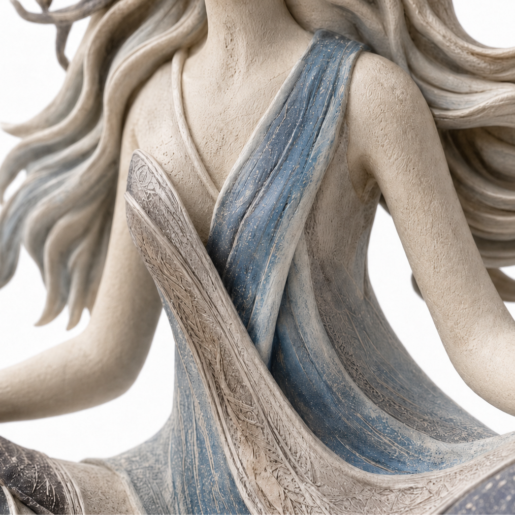 Painted Resin Figurine