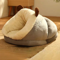 PawPrestige Cozy Foldable Pet Bed - Warm & Soft