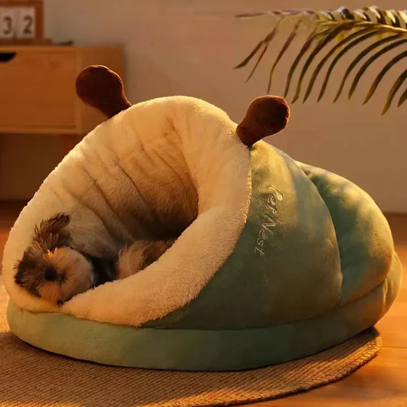 PawPrestige Luxe Folding Dog Bed | Ultimate Comfort and Warmth for Your Dog in Winter