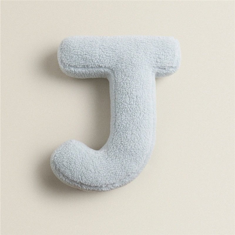 Plush Letter Pillow - Soft Letter Pillow for Bedroom and Children's Room