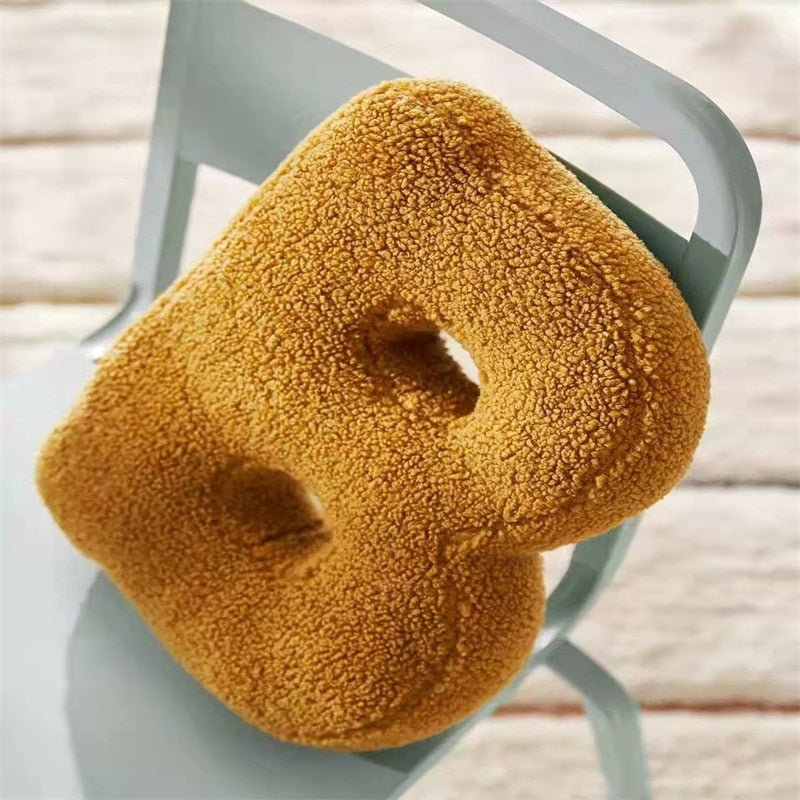 Plush Letter Pillow - Soft Letter Pillow for Bedroom and Children's Room