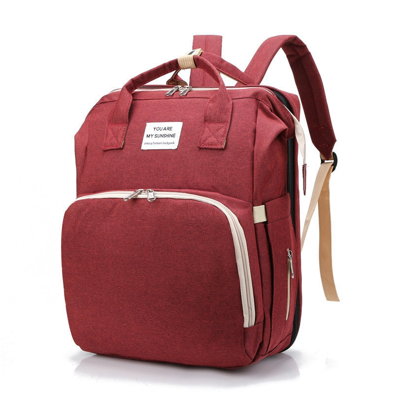 Portable Baby Bed & Changing Station Travel Backpack