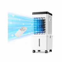 Portable Evaporative Air Cooler for Home, 12L Tank & Timer