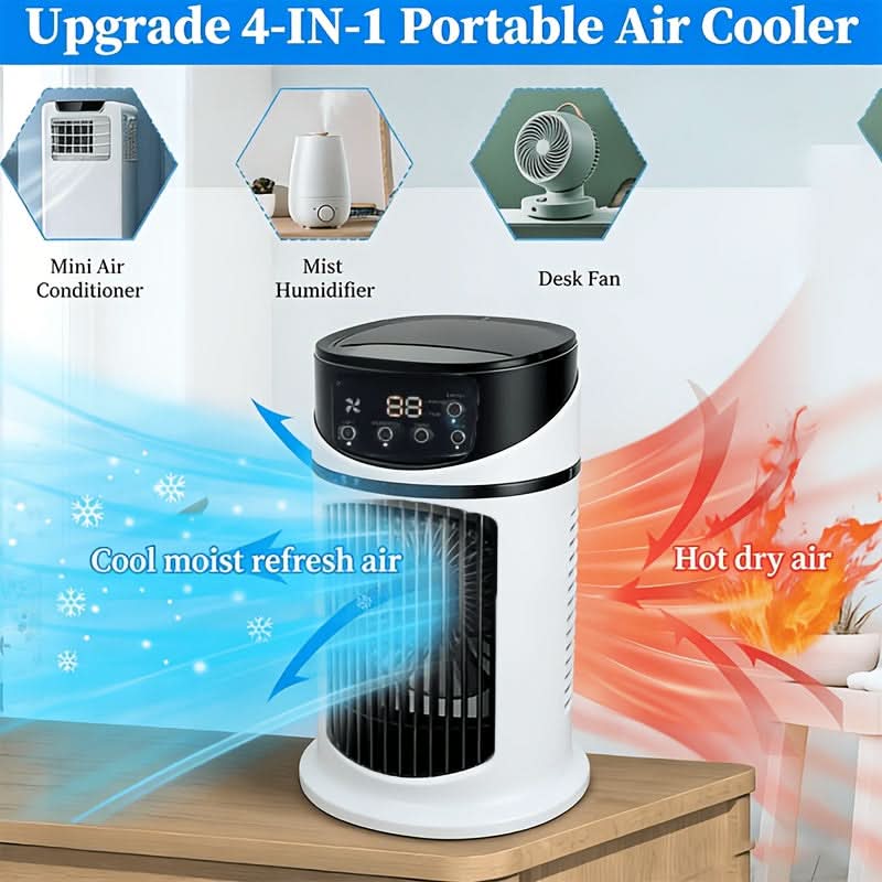 Portable Mist Fan for Ultimate Summer Comfort