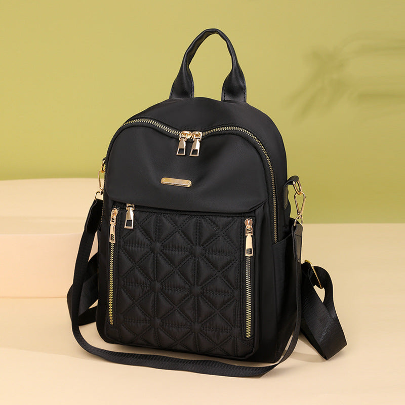Quilted Multi-Compartment Backpack
