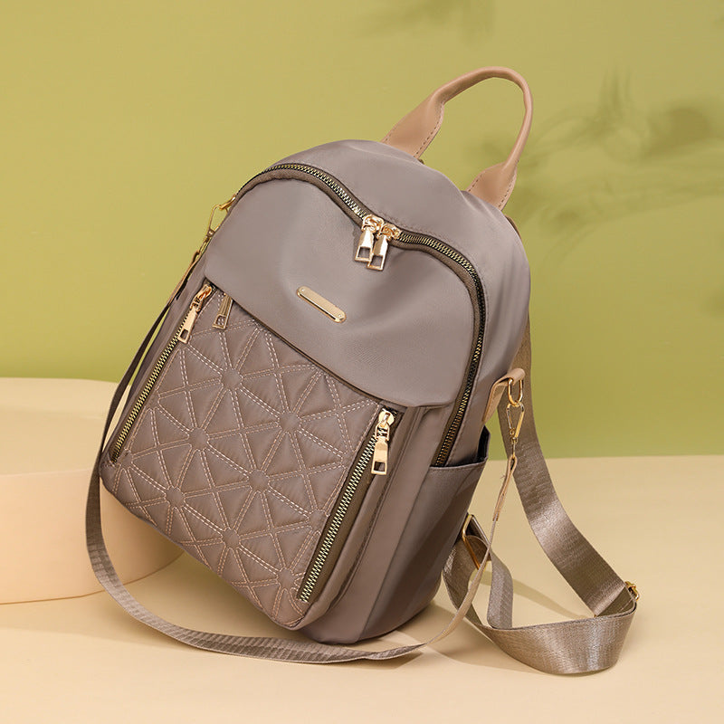 Quilted Multi-Compartment Backpack