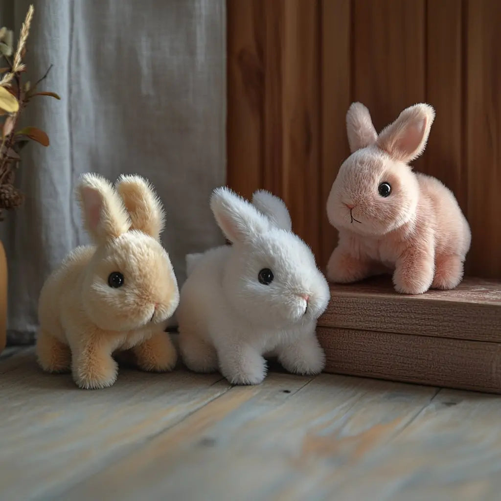 Realistic Rabbit Toy – Life-like Movement & Soft Fur