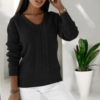 Relaxed-Fit Long-Sleeve Sweater