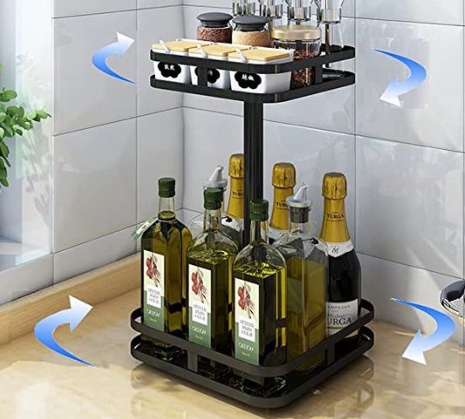 Rotating Storage Shelf - TwistRack 360°