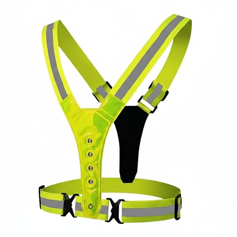 RUNSPARK – Adjustable LED Vest – 3 Modes for Safe Night Training