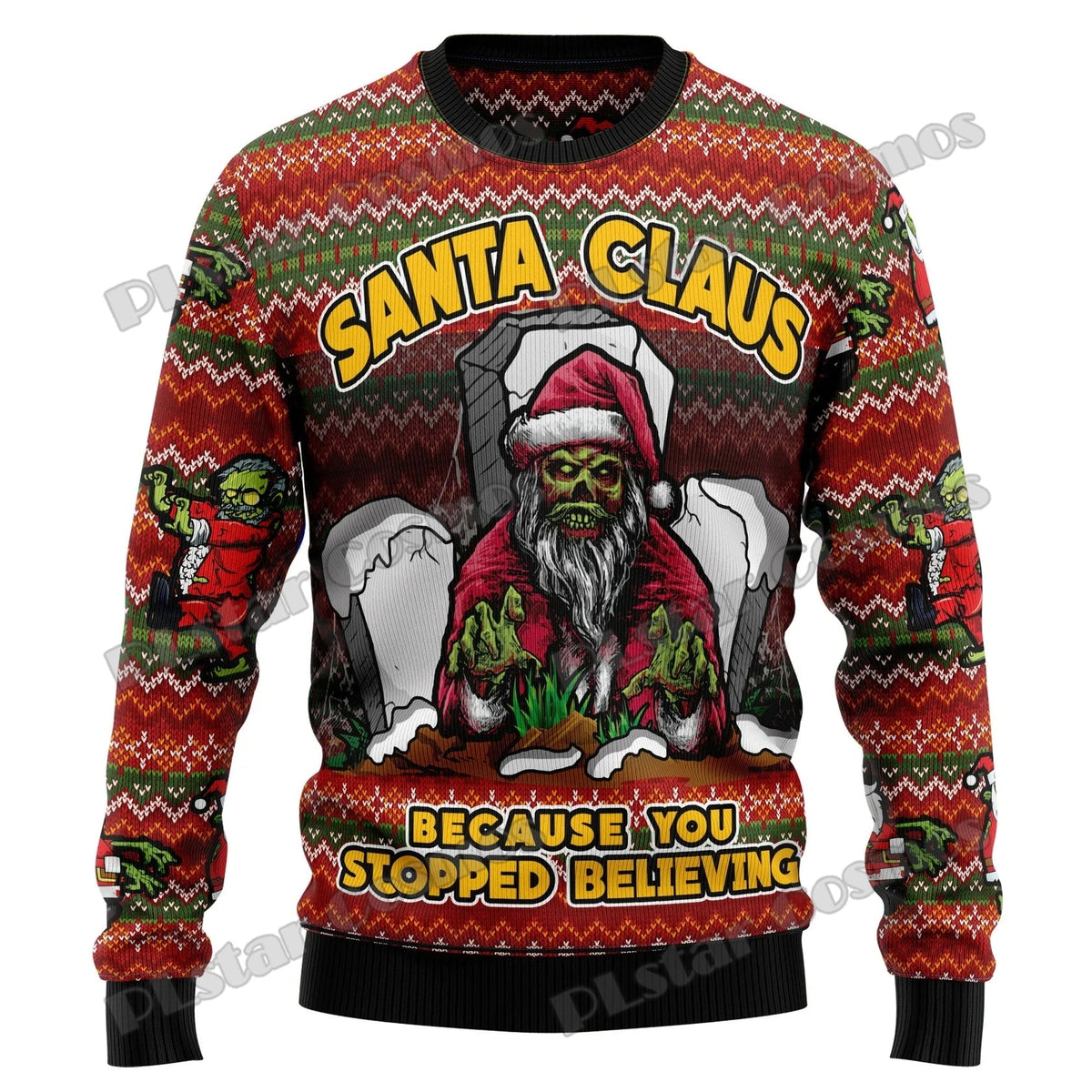 Santa Christmas Sweater - Classic and Cheerful Christmas Jumper