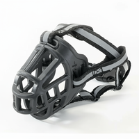 SecureFit Breathable Dog Muzzle for Biting & Barking Control
