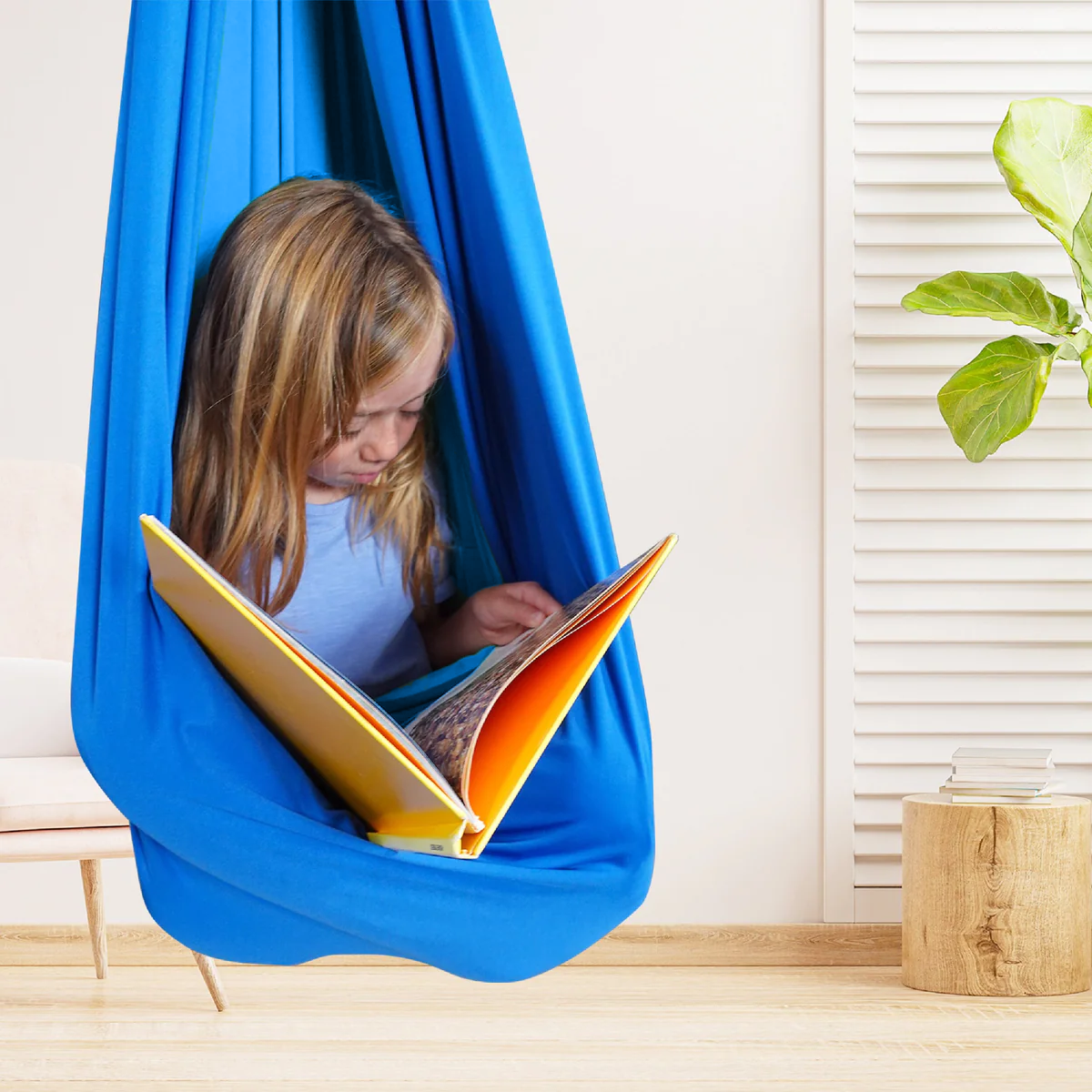 Sensory Therapy Swing for Children – Soothing Indoor Hammock for Focus and Relaxation