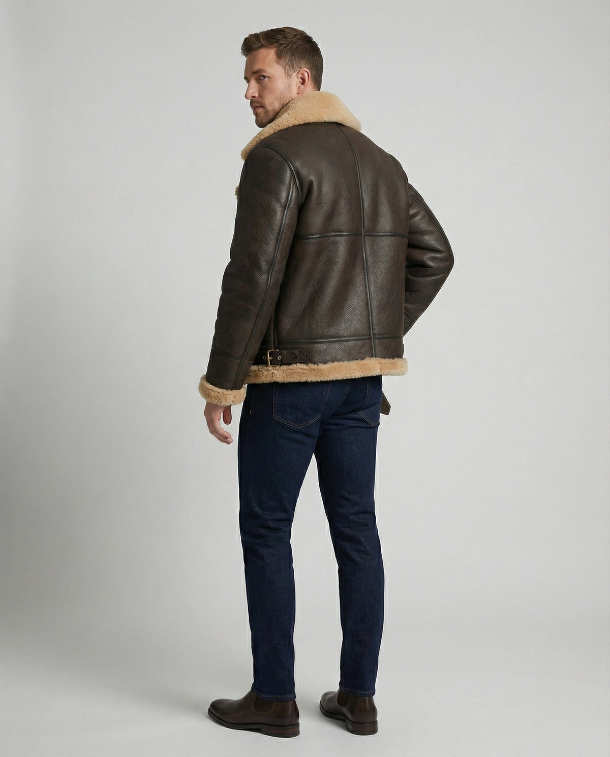 Shearling Aviator Jacket
