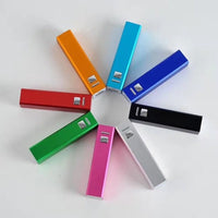 Slim Portable USB External Battery Pack with LED Indicator and Aluminum Casing