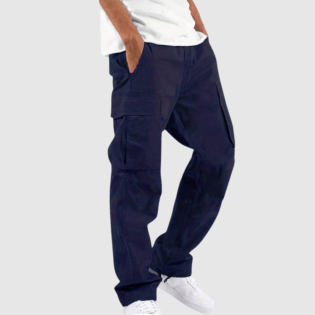 Soft Fabric Cargo Trousers