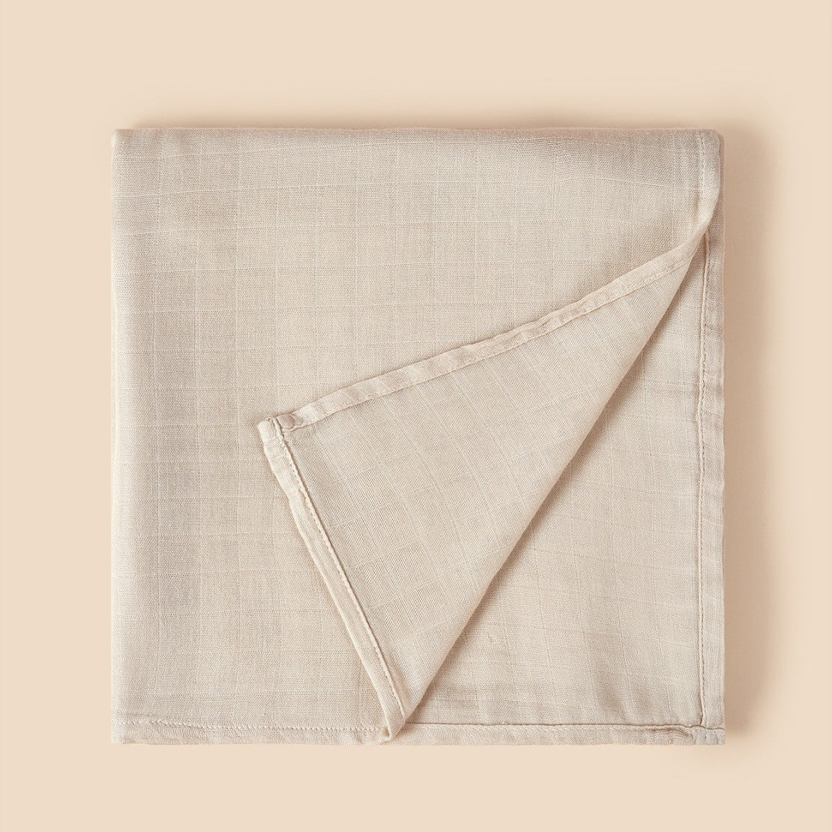 Soft Linen Scarf Wreath