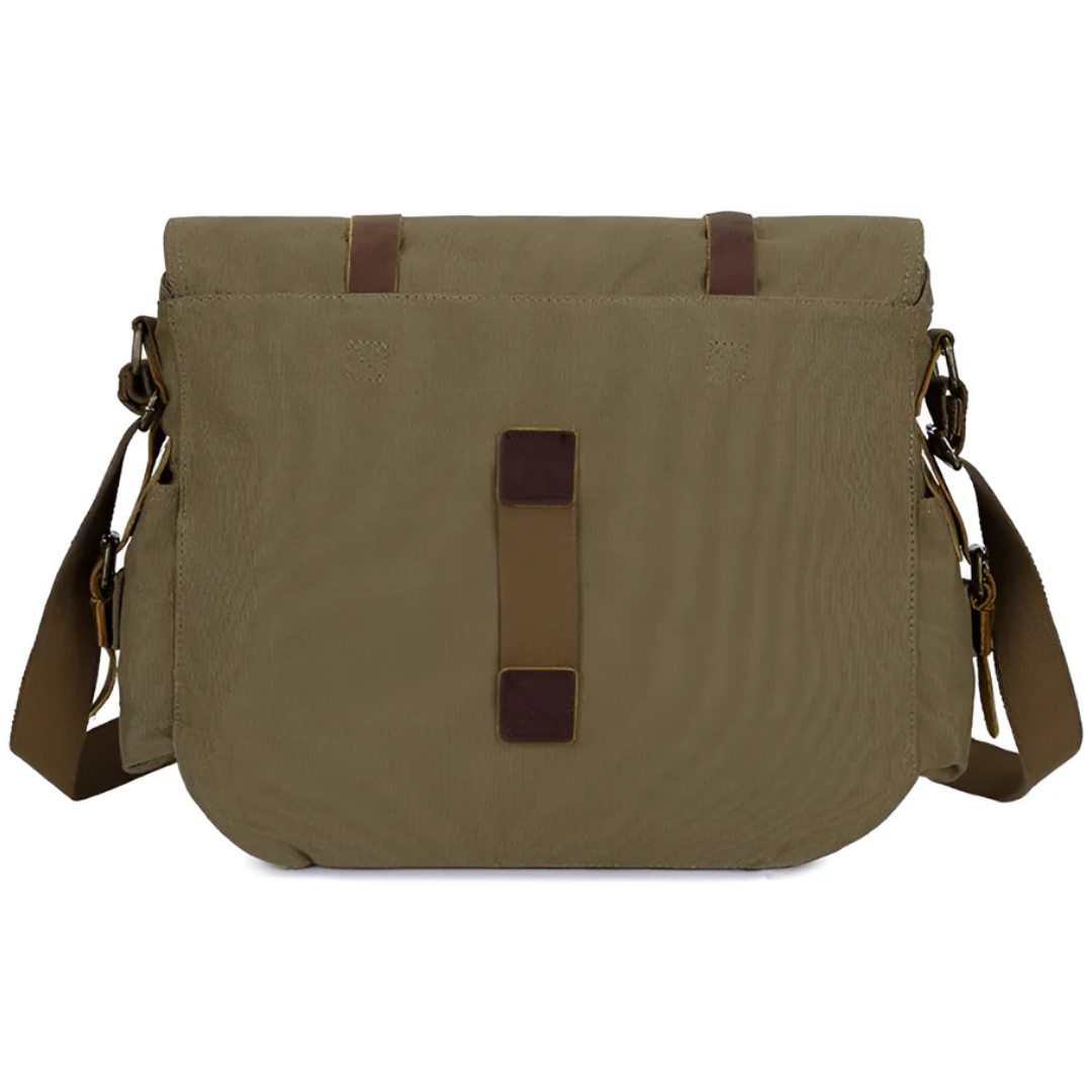 Spacious Men's Canvas Crossbody - UrbanTrail
