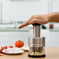 Stainless Steel Garlic Chopper for Efficient Cooking