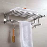 STEELRACK – Stainless Steel Towel Holder Space-Saving & Stylish