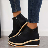 Stylish Autumn Heeled Ankle Boots