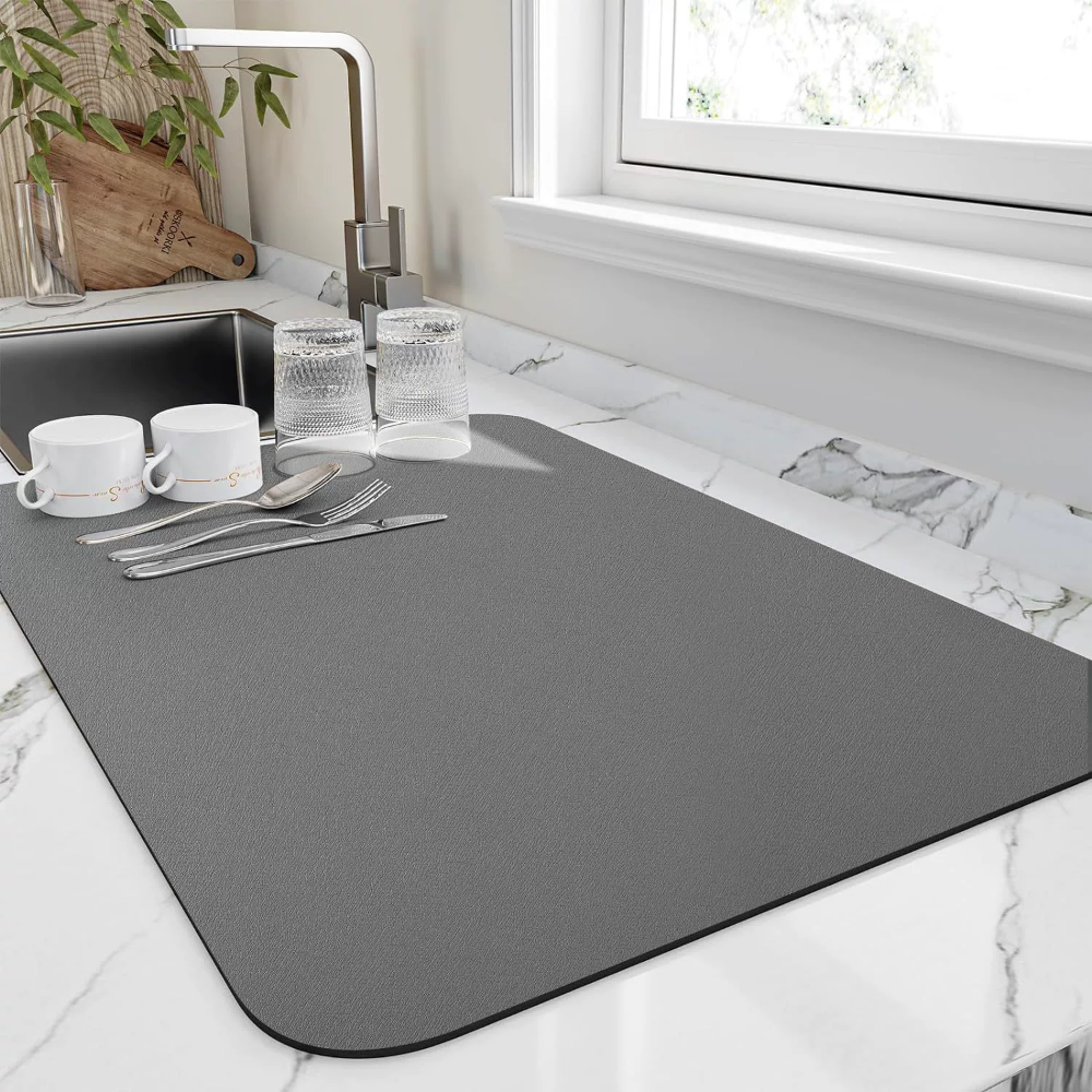 Super Absorbent Diatomite Coffee Bar Mat