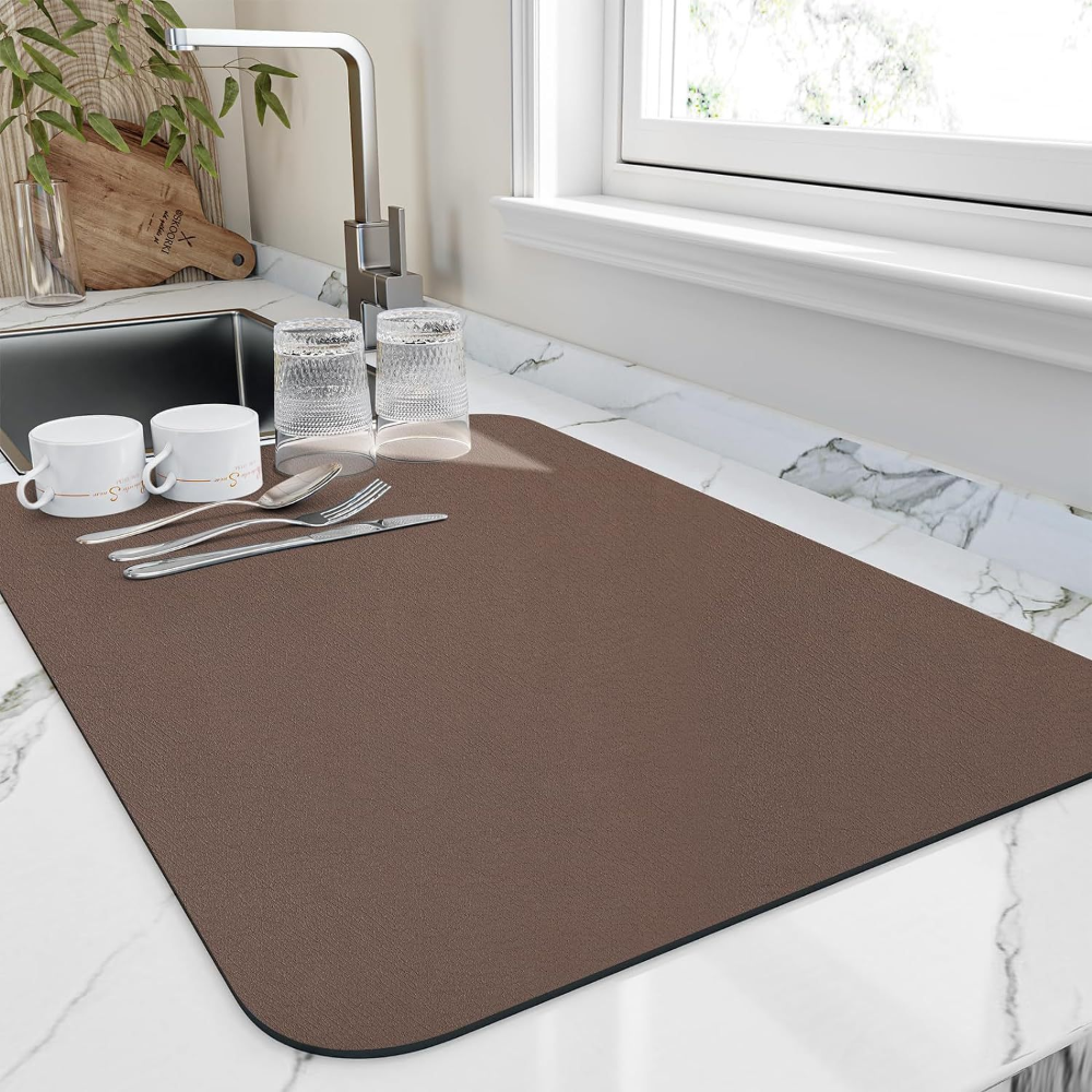 Super Absorbent Diatomite Coffee Bar Mat