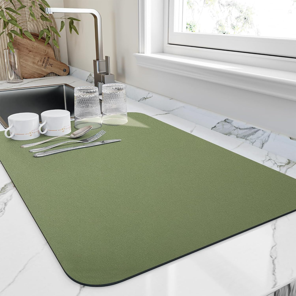 Super Absorbent Diatomite Coffee Bar Mat