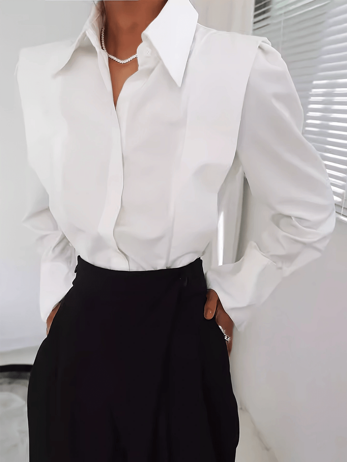 Tailored Button-Up Shirt