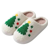 Teddy Slippers - Retro Christmas Slippers with Non-Slip Sole