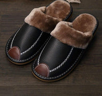 Comfortable Leather House Slippers