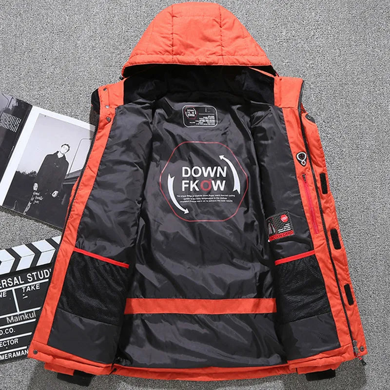 Thermal Ski Jacket | Warm Windproof Winter Sports Jacket