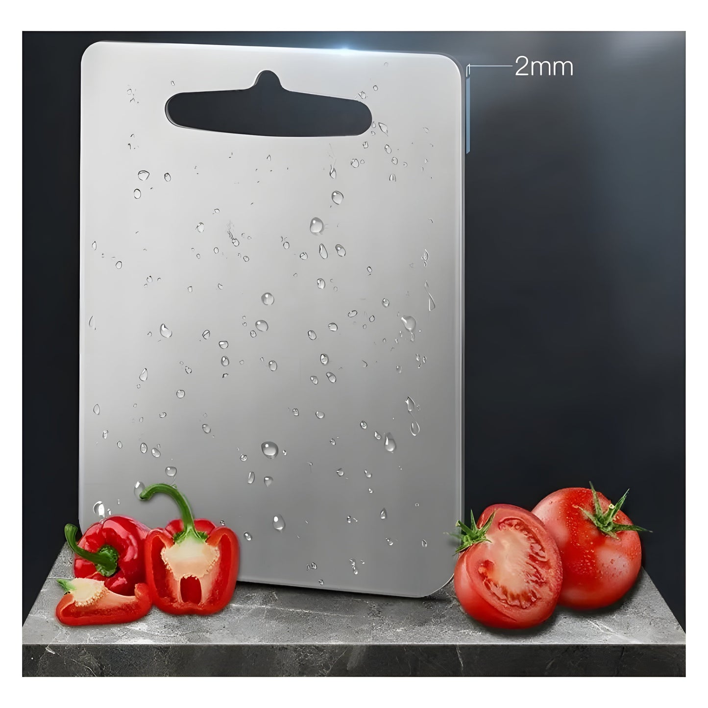 Thick Titanium Cutting Board