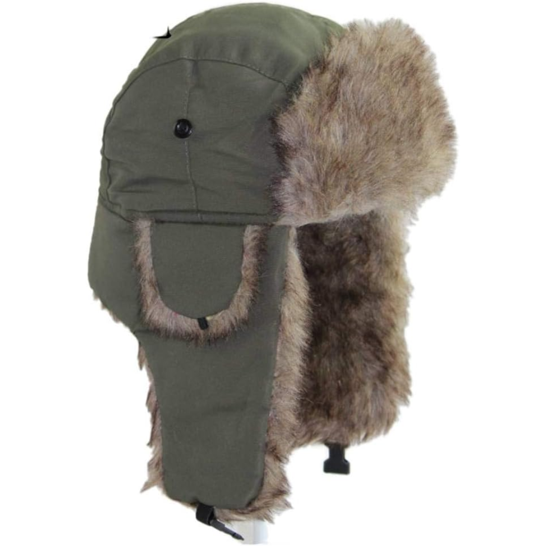 Trapper Winter Hat with Fur Lining - Sasha