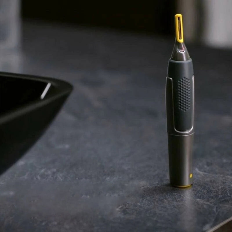 Ultra-Fine Precision Trimmer for Beard, Nose, and Eyebrows