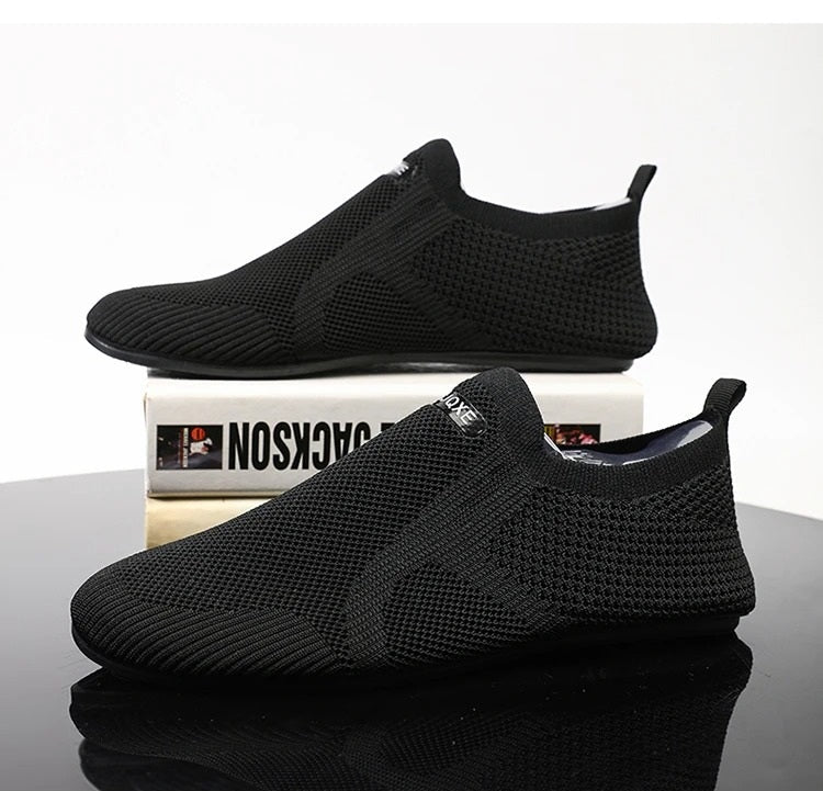 Unisex Knit Barefoot Slip-On Shoes - Lightweight & Breathable Comfort