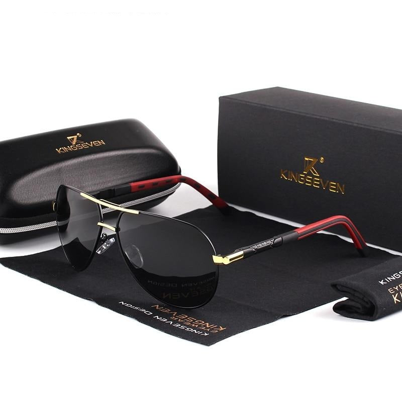 Vintage Polarized Aluminum Sunglasses for Men