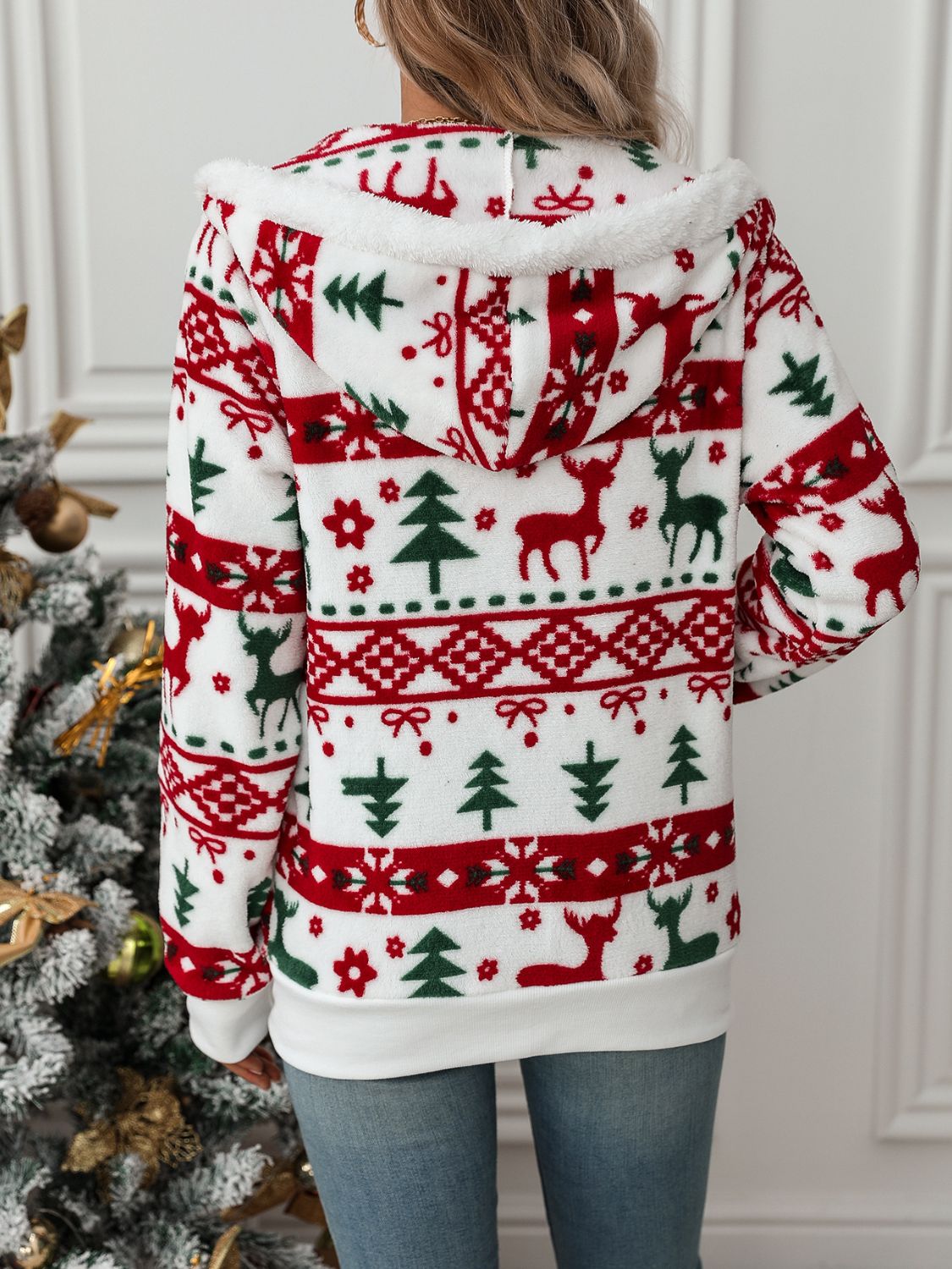 Warm and Festive Women's Christmas Hoodie
