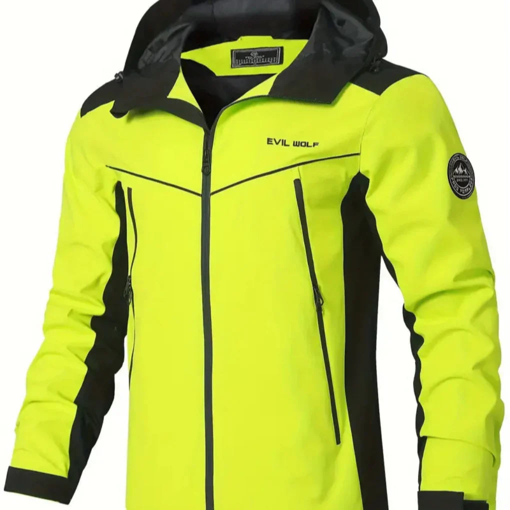 Water-Repellent Outdoor Jacket with Reflective Details