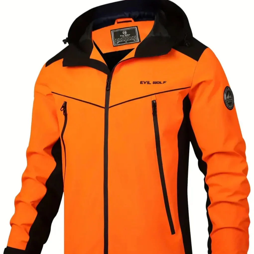 Water-Repellent Outdoor Jacket with Reflective Details